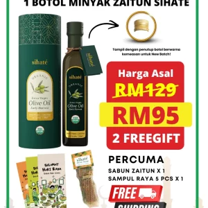 Minyak Zaitun Sihate - Percubaan 1 Botol